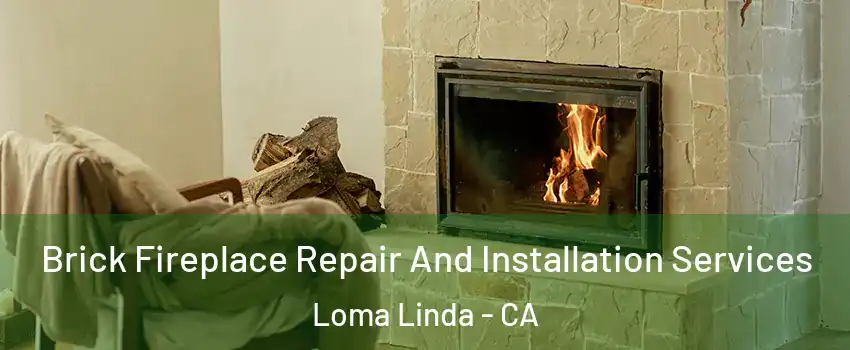  Brick Fireplace Repair And Installation Services Loma Linda - CA