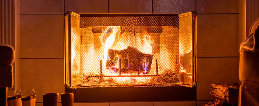 Mendota Hearth Landscape Fireplace Installation in Loma Linda, California