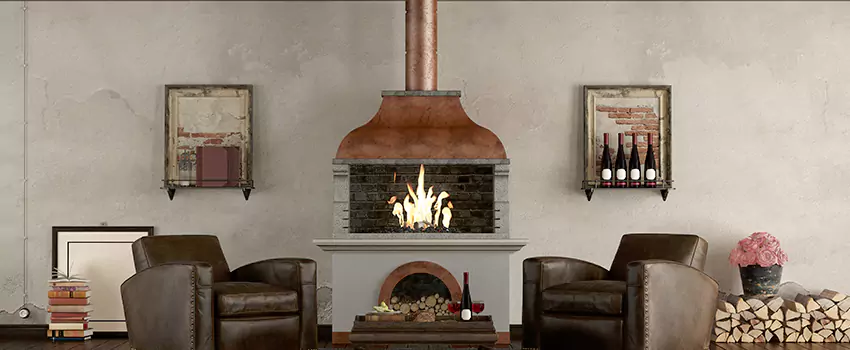 Thelin Hearth Products Providence Pellet Insert Fireplace Installation in Loma Linda, CA