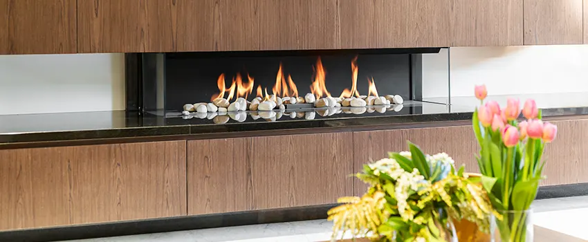 Double-height Fireplace Design Refurbishment in Loma Linda, California