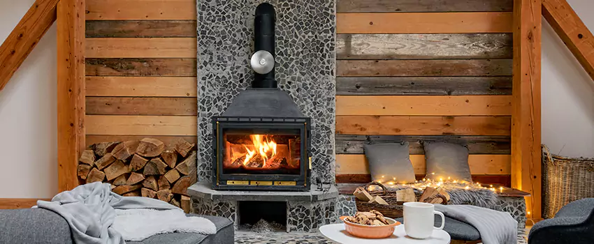 Thelin Hearth Products Direct Vent Gas Stove Fireplace Inspection in Loma Linda, California